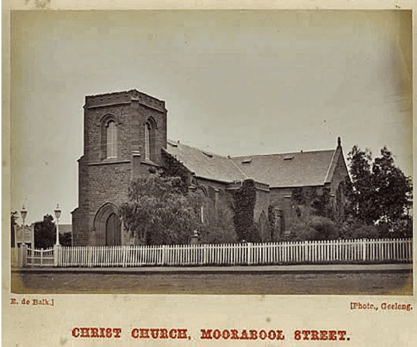 Christ Church Geelong in the nineteenth century